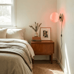 Load image into Gallery viewer, Marshmallow Tinted-Glass Plug-In Wall Light - product image 8
