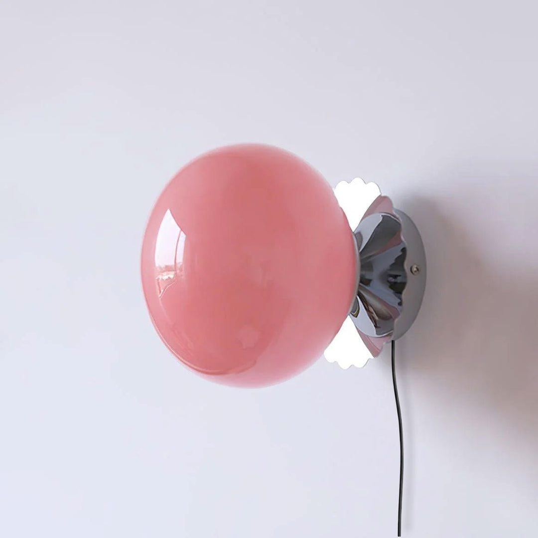 Marshmallow Tinted-Glass Plug-In Wall Light - product image 14
