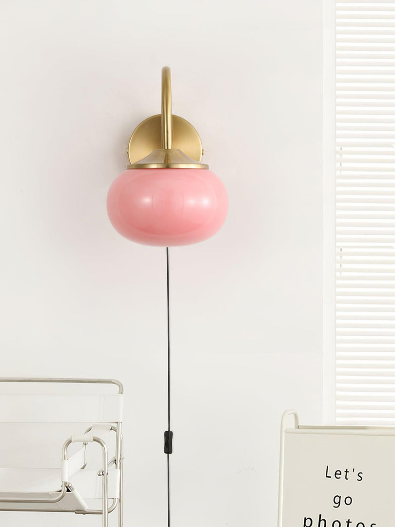 Marshmallow Glass Plug-In Wall Light - product image 12