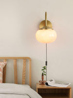 Charger l'image dans la visionneuse de galerie, Marshmallow Glass Plug-In Wall Light - product image 4