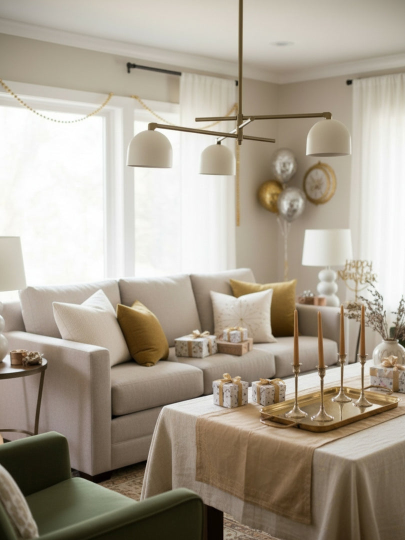 Metio Dome Elegant Chandelier – Contemporary Luxury Light for Master Bedroom or Hotel Lobby