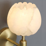 Cargar imagen en el visor de la Galería, Mian Alabaster Plug-In Wall Light with Inline Switch - product image 7