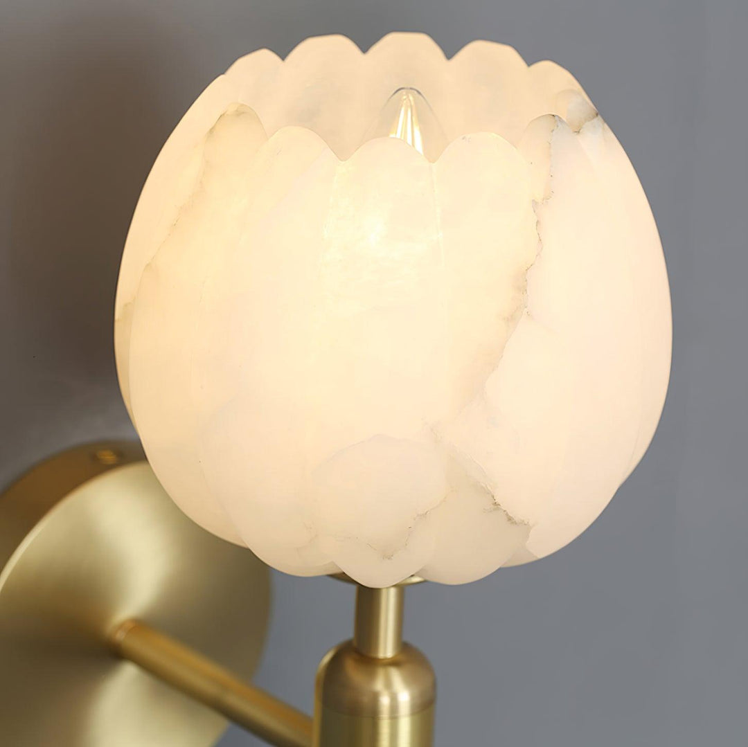 Mian Alabaster Plug-In Wall Light with Inline Switch - product image 7