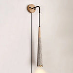 Bild in Gallery-Viewer laden, Microcement Wood Plug-In Wall Light - product image 13