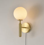 Bild in Gallery-Viewer laden, Nordica Brass Plug-In Wall Light - product image 5