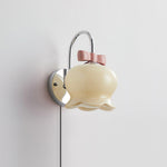 Bild in Gallery-Viewer laden, Bow-Topped Glass Bell Plug-In Wall Sconce product view 20