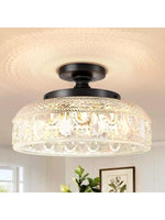 Load image into Gallery viewer, Contemporary Minimalist Glass Ceiling Light
