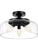 Load image into Gallery viewer, Contemporary Minimalist Glass Ceiling Light

