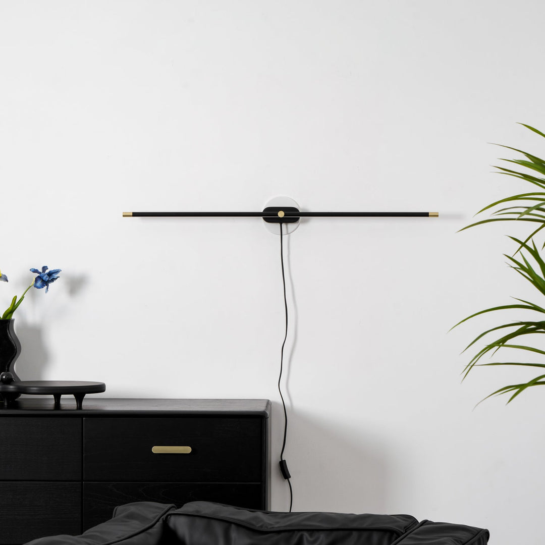 Slim Acrylic Linear Plug-In Wall Light - product image 11