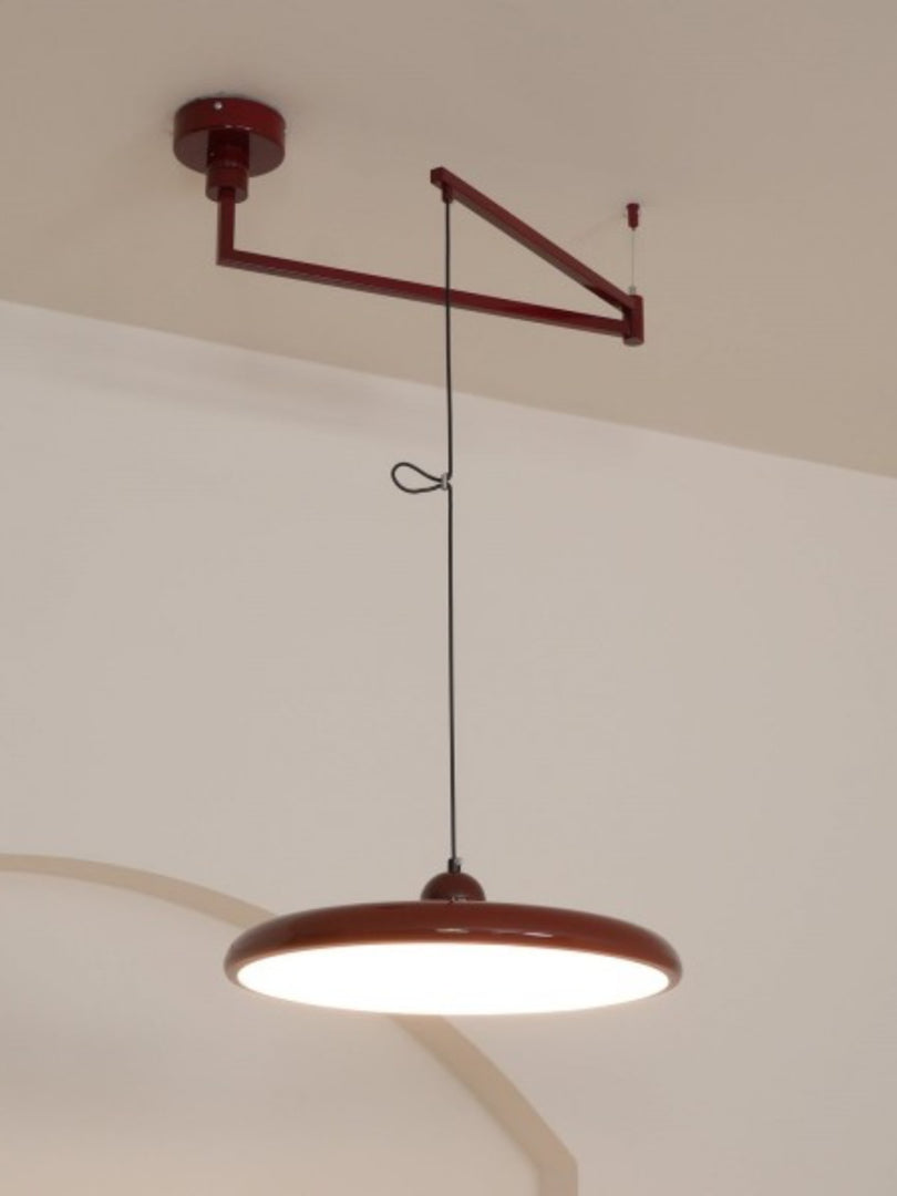 Minimalist Adjustable Swing Arm Pendant Light For Dining Room