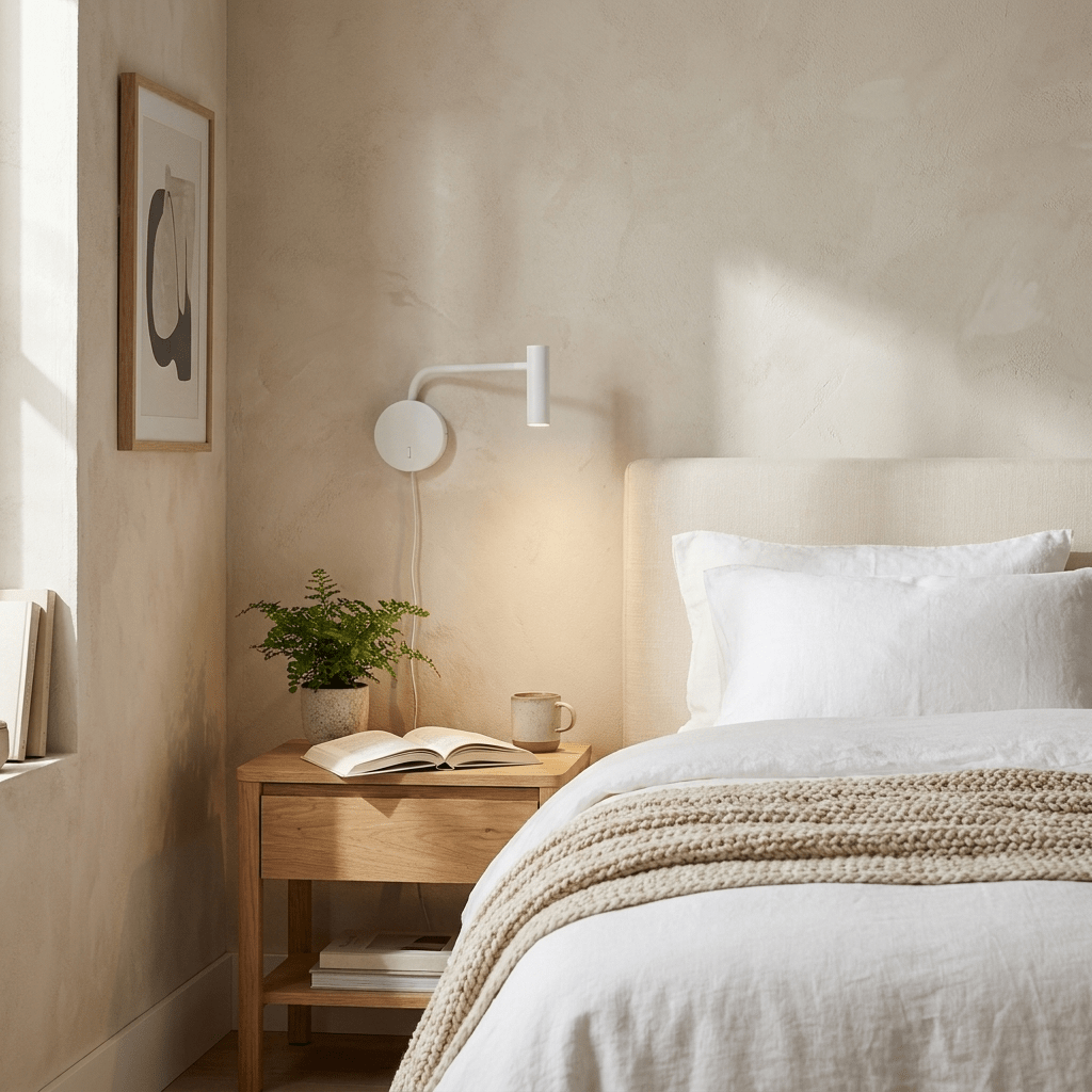 Slim Metal Disc Plug-In Wall Light - product image 6