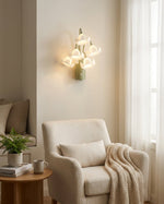 Load image into Gallery viewer, Five-Bloom Rechargeable Motion Sensor Wall Sconce - product view 4