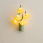 Load image into Gallery viewer, Five-Bloom Rechargeable Motion Sensor Wall Sconce - product view 10