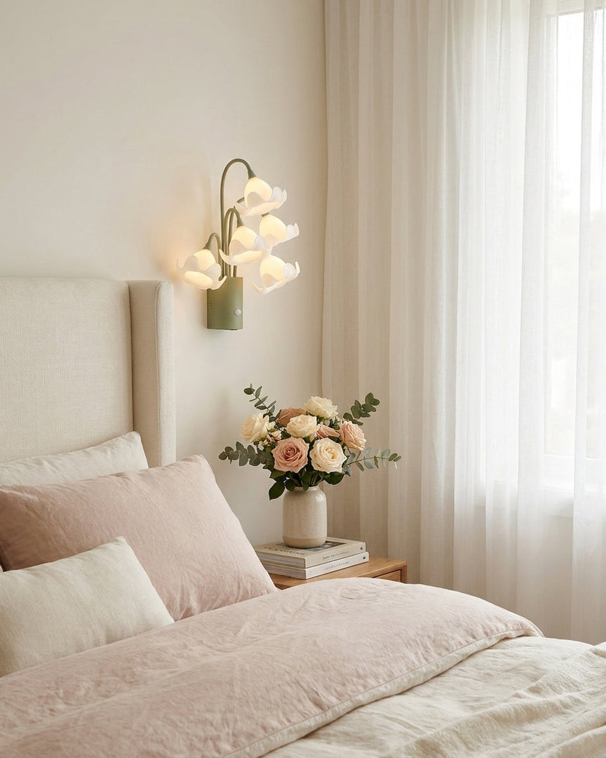 Five-Bloom Rechargeable Motion Sensor Wall Sconce - product view 7