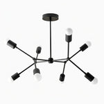 Bild in Gallery-Viewer laden, Mobilux Line Geometrischer Kronleuchter – Modernes Metalllicht für Schlafzimmer
