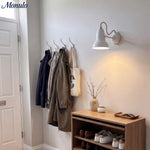 Cargar imagen en el visor de la Galería, Aplique de Pared Metálico Retro Modryx - Brazo Ajustable para Lectura junto a la Cama e Iluminación de Realce