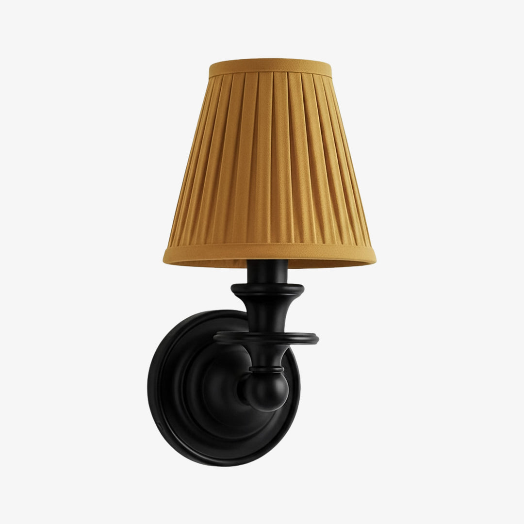 Rowan Drum Shade Wandlampe – Stoff-Wandleuchte für gemütliche Landhausbeleuchtung