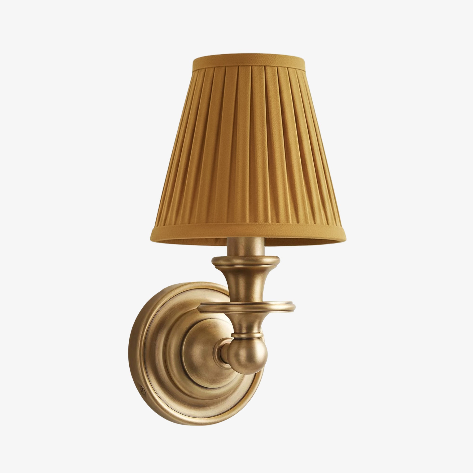 Rowan Drum Shade Wall Sconce – Fabric Sconce Light for Cozy Cottage Lighting