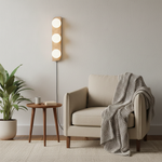 Cargar imagen en el visor de la Galería, Travertine Multi-Globe Plug-In Wall Lamp product view