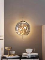 Load image into Gallery viewer, Nordic Starry Cylinder Glass Pendant Lamp
