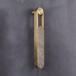 Load image into Gallery viewer, Norix Alabaster Frame Plug-In Wall Light - product image 12