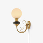 Load image into Gallery viewer, Onyx Wood Plug-In Wall Light - product image 1