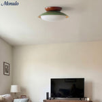 Cargar imagen en el visor de la Galería, Lámpara de Techo Moderna Oribela Dome – Luz LED Suave para Baño y Sala de Estar