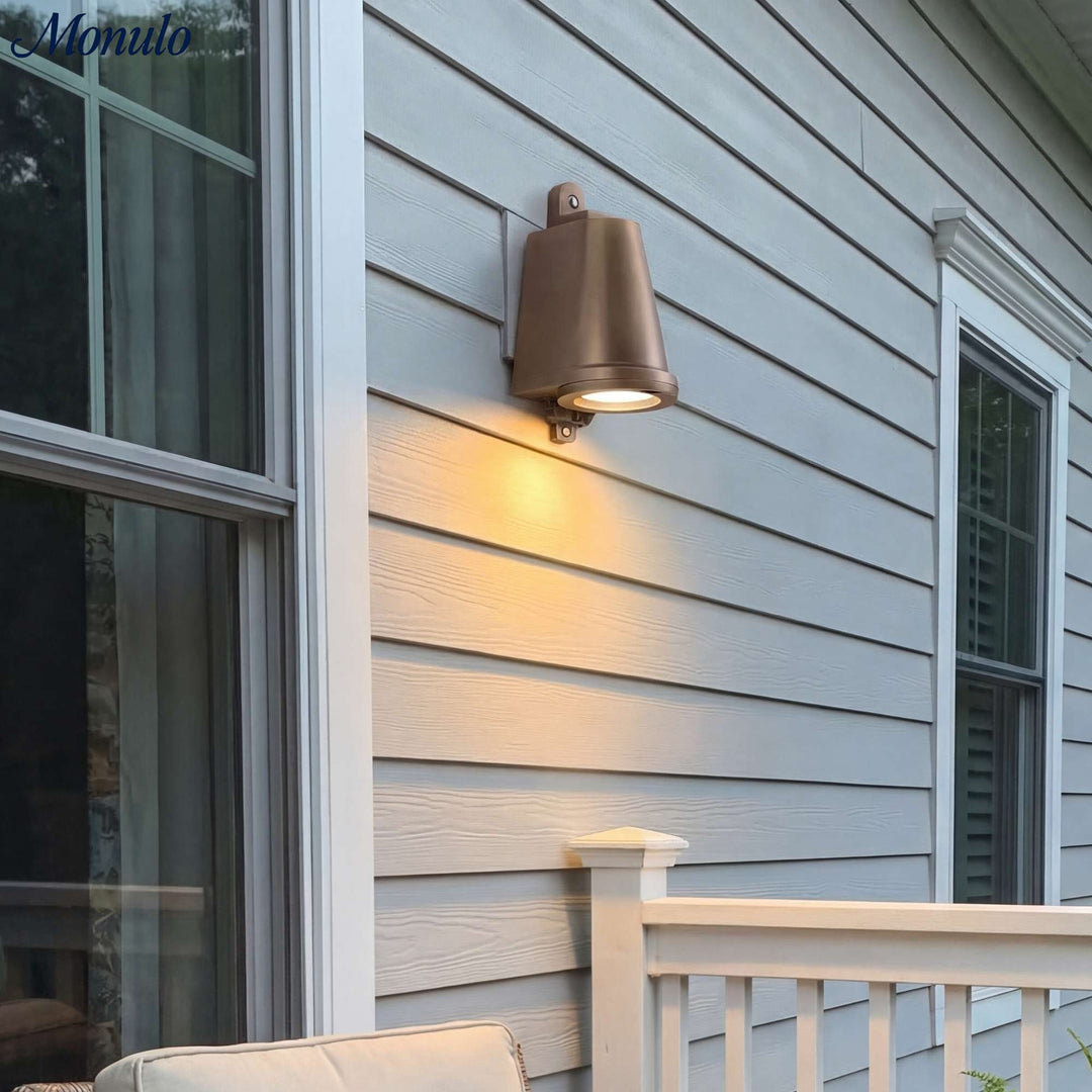 Industrial Outdoor Wall Light – Waterproof Sconce with Bluebell Shape