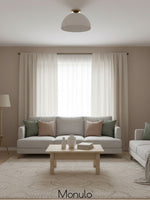 Load image into Gallery viewer, Parvion Metal Dome Ceiling Light - Modern Sculptural Flush Mount
