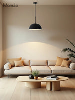 Load image into Gallery viewer, Parvion Metal Dome Pendant Light – Minimalist Modern Kitchen Fixture
