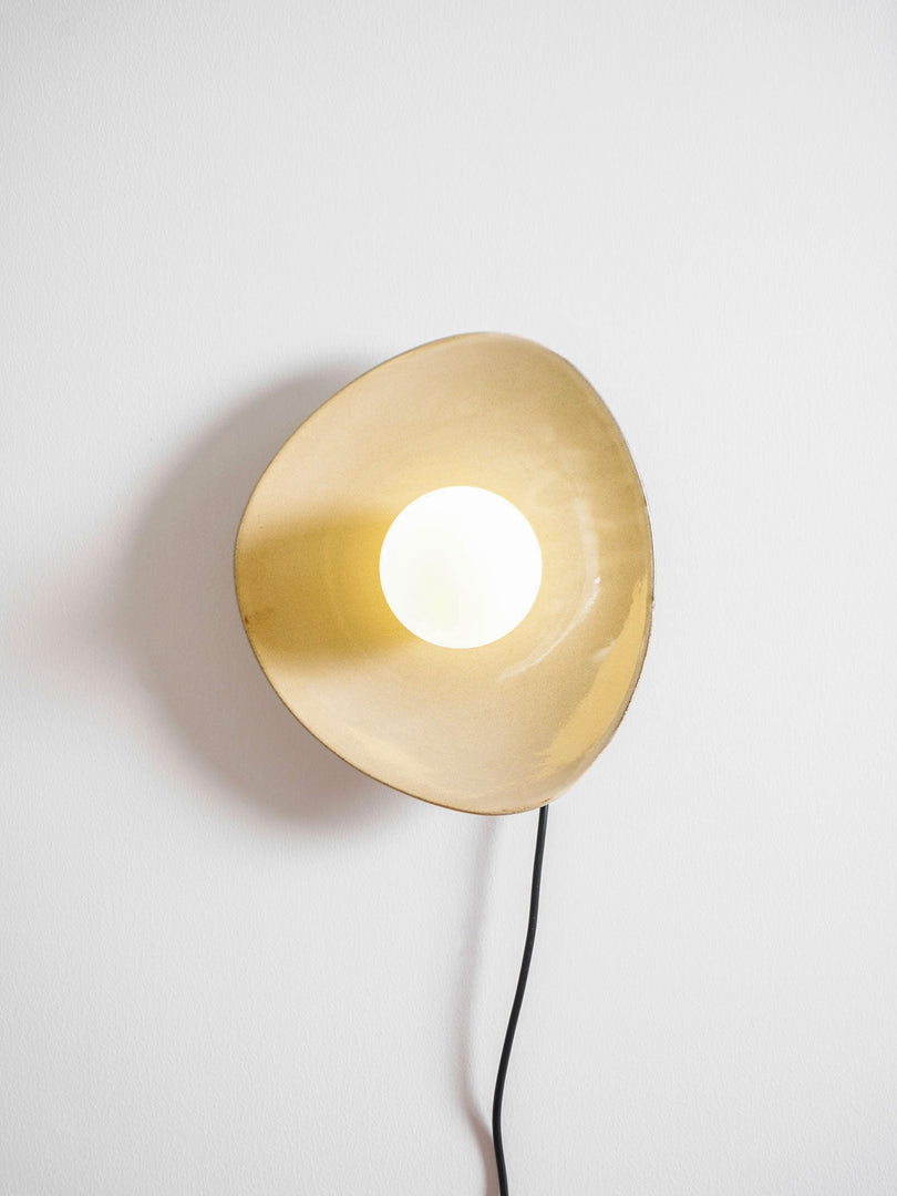 Pebble Ceramic Disc Plug-In Wall Light - product image 22