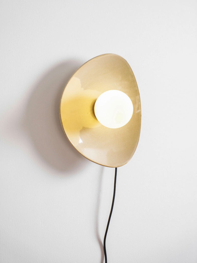 Pebble Ceramic Disc Plug-In Wall Light - product image 18