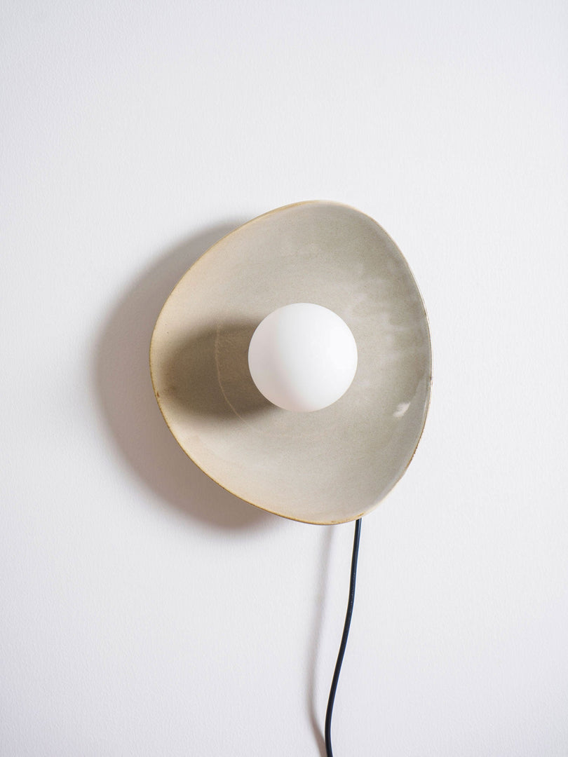 Pebble Ceramic Disc Plug-In Wall Light - product image 19