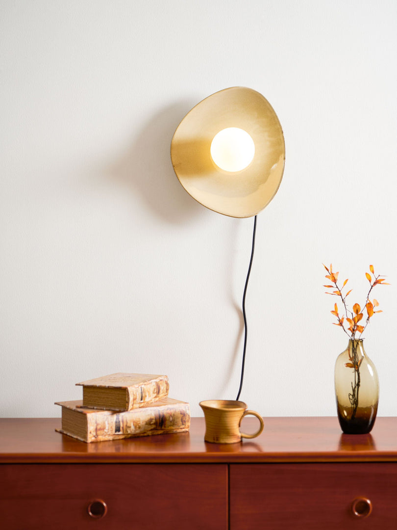 Pebble Ceramic Disc Plug-In Wall Light - product image 12