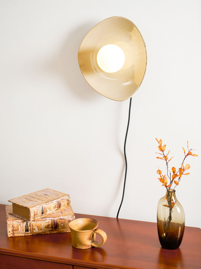 Pebble Ceramic Disc Plug-In Wall Light - product image 15