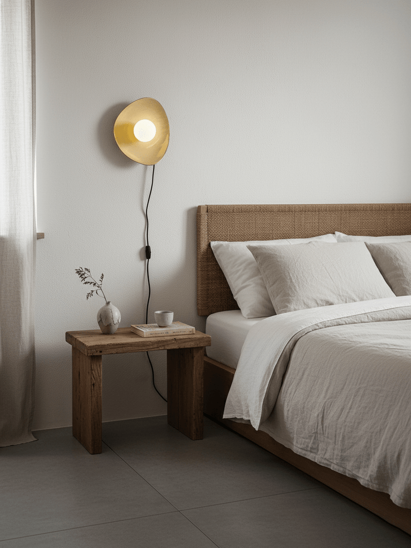 Pebble Ceramic Disc Plug-In Wall Light - product image 5