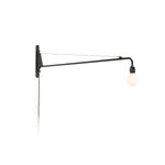 Cargar imagen en el visor de la Galería, Pivoting Long-Arm Black Wall Lamp product view 16