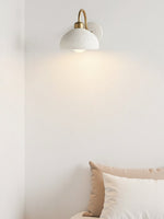 Load image into Gallery viewer, Radiica Ceramic Dome Sconce - Nordic Speckled Wall Light For Bedroom
