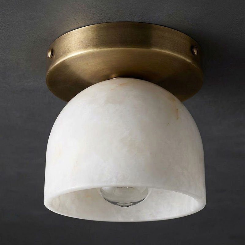 Aventine Alabaster Flush Mount Ceiling Light