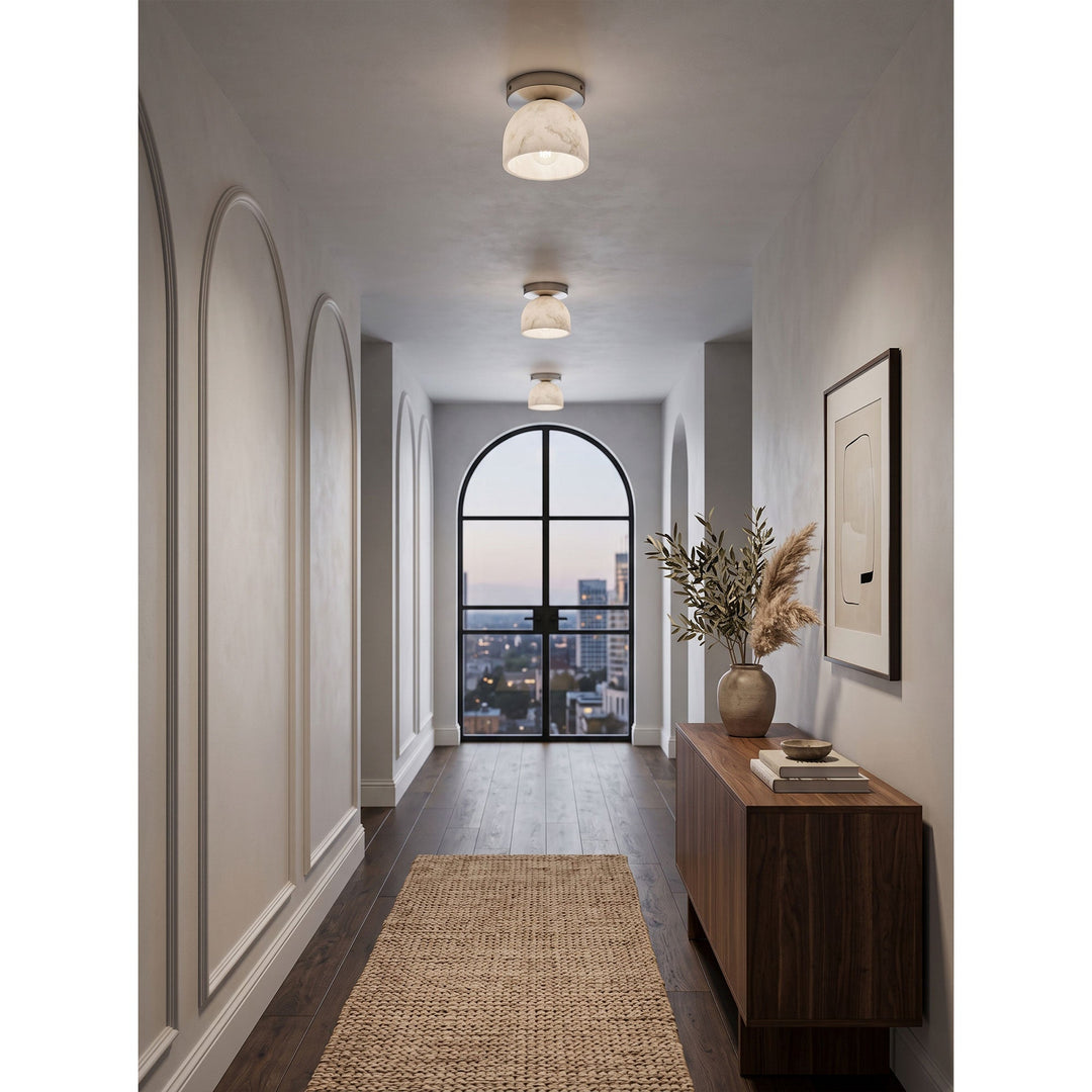 Aventine Alabaster Flush Mount Ceiling Light