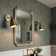 Cara Brass Wall Sconce
