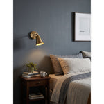 Load image into Gallery viewer, Cara Brass Wall Sconce