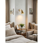 Load image into Gallery viewer, Cara Brass Wall Sconce
