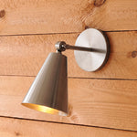 Load image into Gallery viewer, Cara Brass Wall Sconce