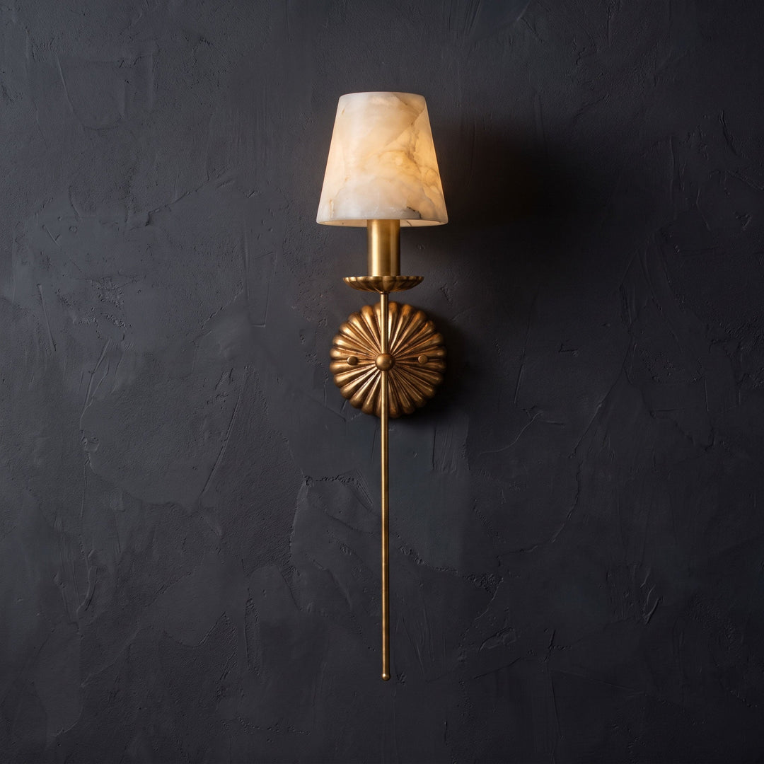 Catina Alabaster Wall Sconce