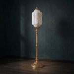 Load image into Gallery viewer, Eloise Scallop Alabaster Floor Lamp