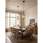 Cargar imagen en el visor de la Galería, Eloise Scallop Alabaster Pendant Lamp