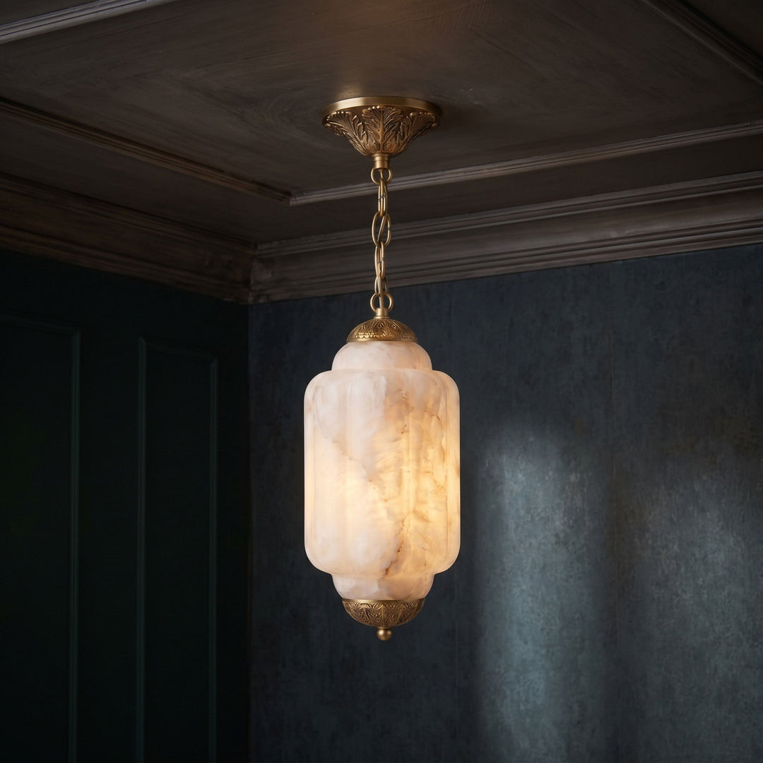 Eloise Scallop Alabaster Pendant Lamp