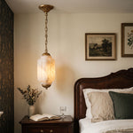 Cargar imagen en el visor de la Galería, Eloise Scallop Alabaster Pendant Lamp