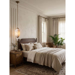 Cargar imagen en el visor de la Galería, Eloise Scallop Alabaster Pendant Lamp